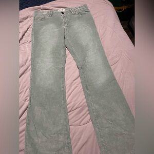 American Eagle Outfitters Mint Corduroy Trousers